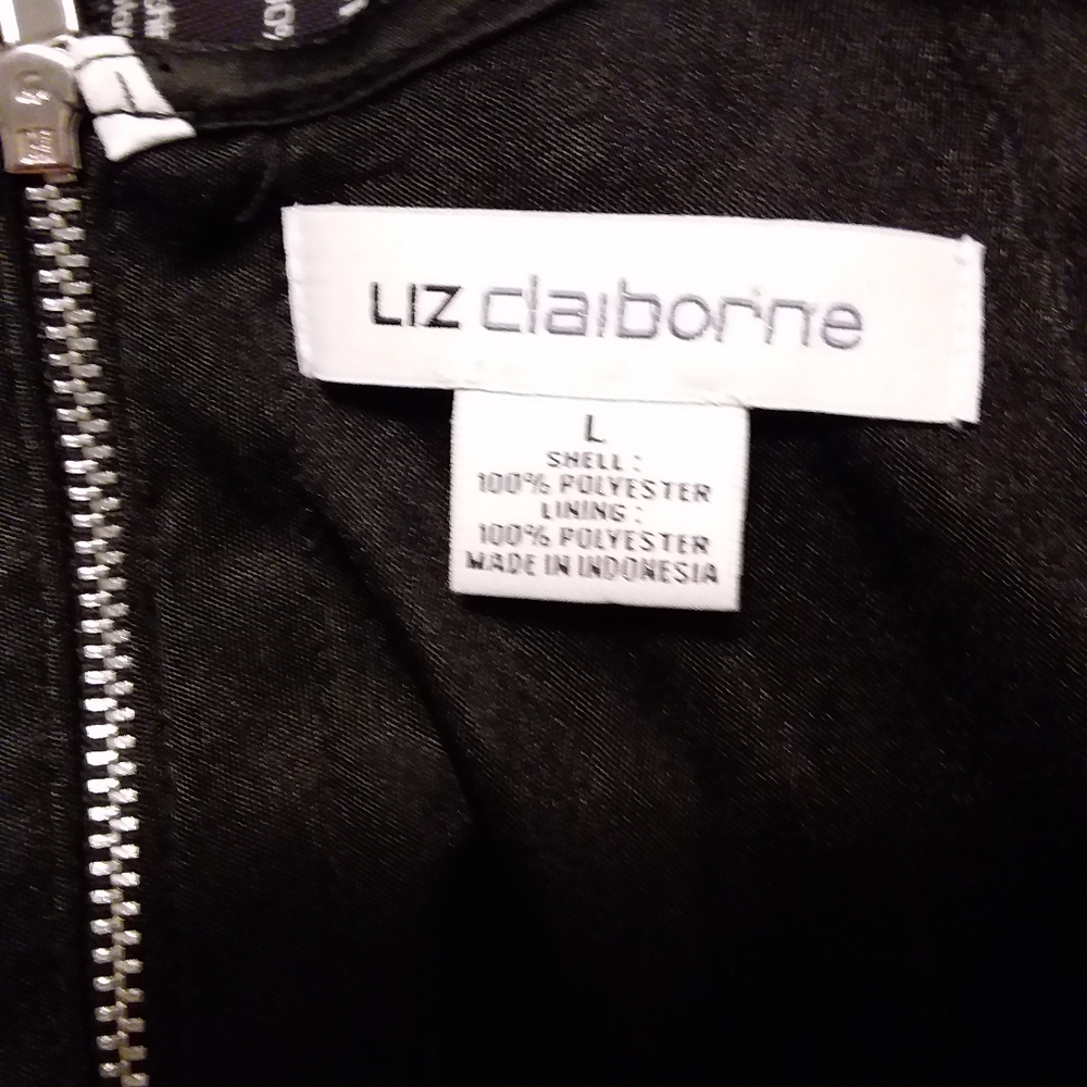 Liz Claiborne Gathered Bodice Size L8 - Picture 5 of 6